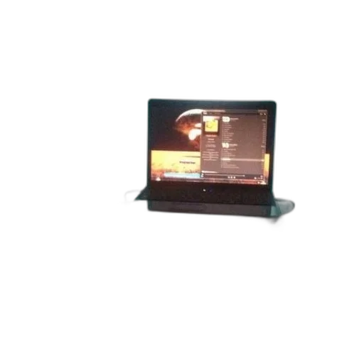 staff, furniture, laptop, glowing transparent PNG cut-out