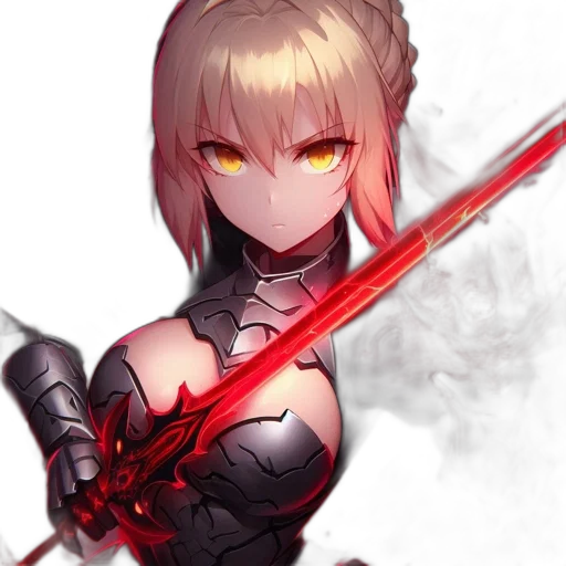 sword, weapon, staff, robot transparent PNG cut-out