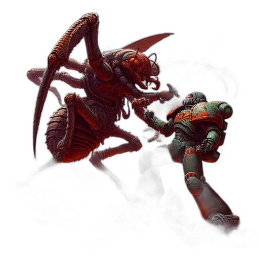 robot, creature, dragon, weapon transparent PNG cut-out