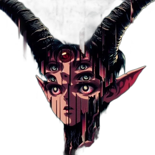 mask, face, creature, crown transparent PNG cut-out