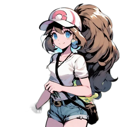 hat, staff, hair, animal transparent PNG cut-out