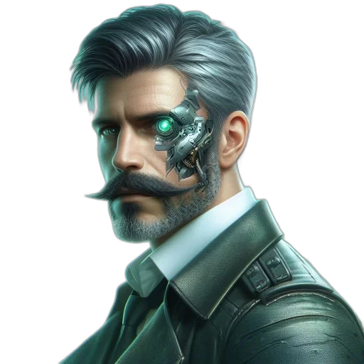 mask, face, robot, staff transparent PNG cut-out