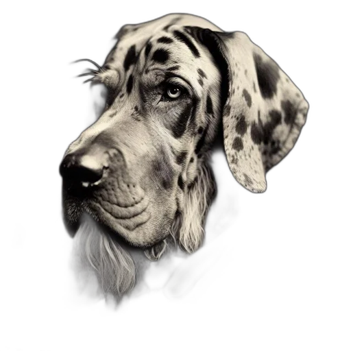animal, face, creature, photorealistic transparent PNG cut-out