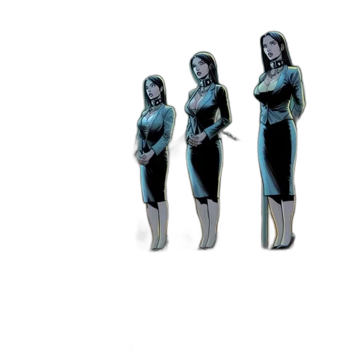 jewelry, dress, robot, staff transparent PNG cut-out