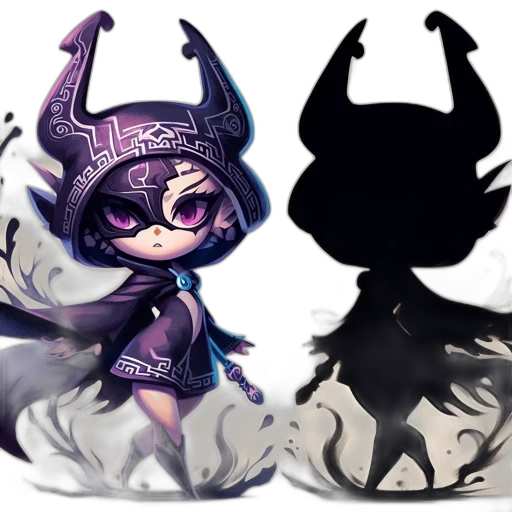 mask, concept art, fantasy art, pixel art transparent PNG cut-out