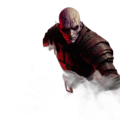creature, sword, weapon, concept art transparent PNG cut-out