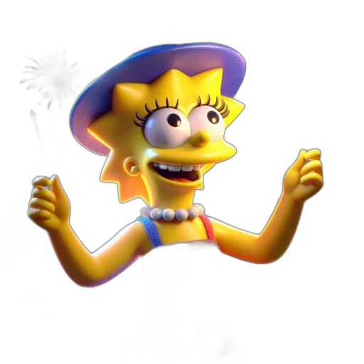 staff, hat, creature, animal transparent PNG cut-out