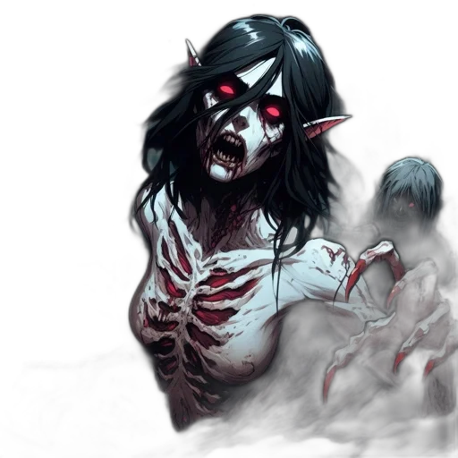 creature, concept art, fantasy art, comic book art transparent PNG cut-out
