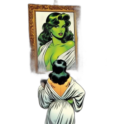 jewelry, dress, crown, comic book art transparent PNG cut-out