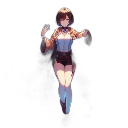 robot, dress, weapon, staff transparent PNG cut-out