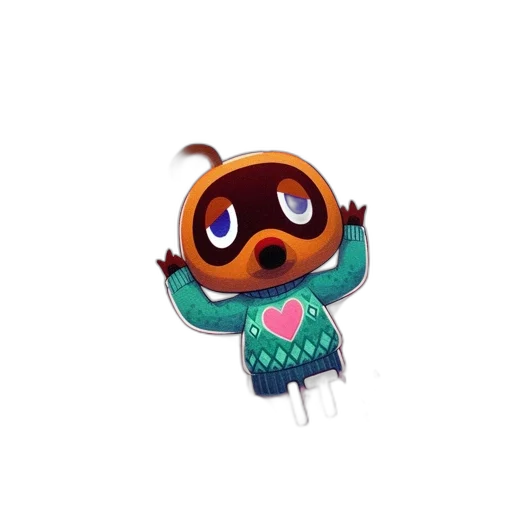 mask, creature, jacket, staff transparent PNG cut-out