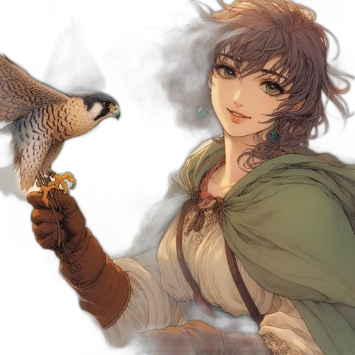 staff, fantasy art, concept art, watercolor transparent PNG cut-out