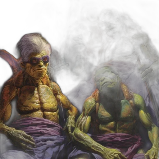 concept art, fantasy art, comic book art, photorealistic transparent PNG cut-out