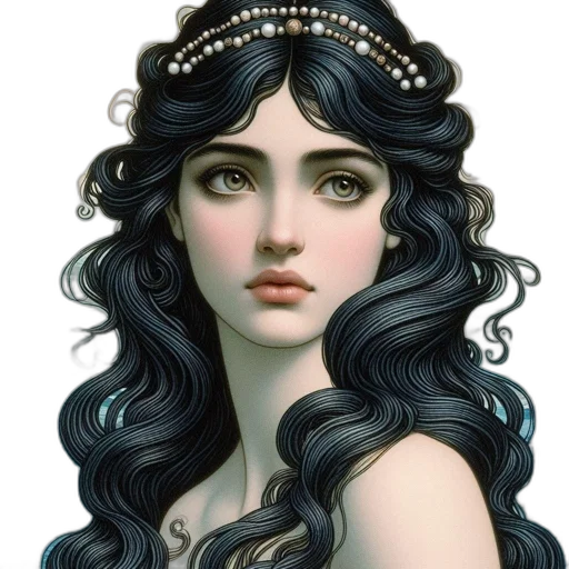 jewelry, crown, face, dress transparent PNG cut-out