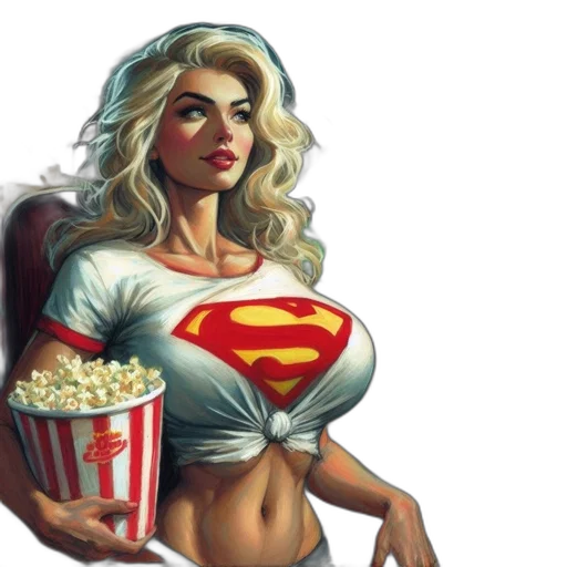 comic book art, concept art, cartoon, pixel art transparent PNG cut-out