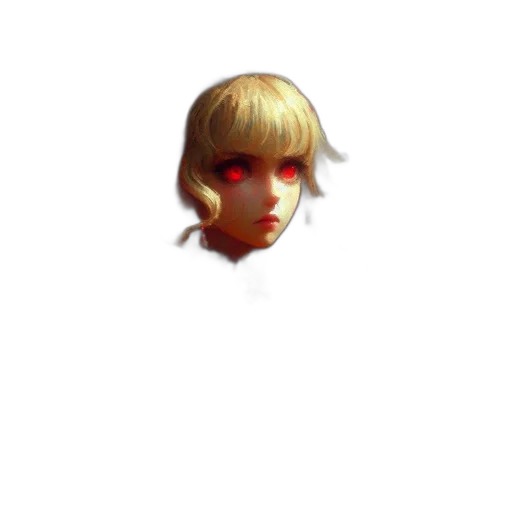 face, mask, creature, hair transparent PNG cut-out