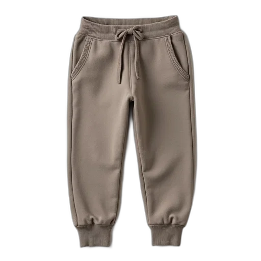 earth tones, peap, sweatpants, size transparent PNG cut-out