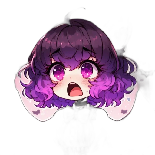 creature, hair, face, mask transparent PNG cut-out