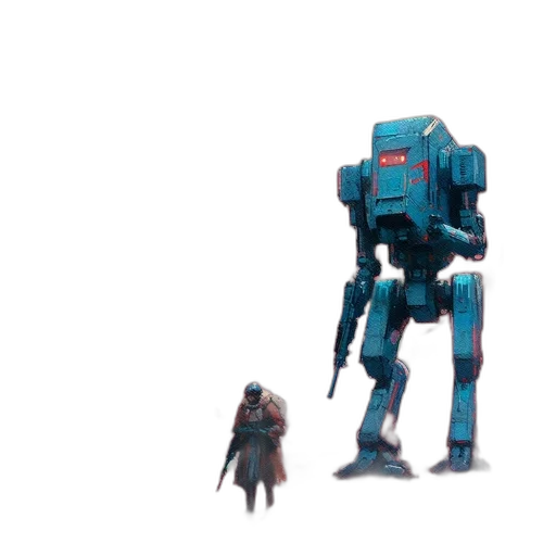 robot, weapon, creature, animal transparent PNG cut-out