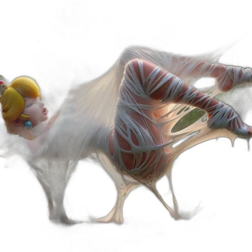 creature, animal, dragon, hair transparent PNG cut-out