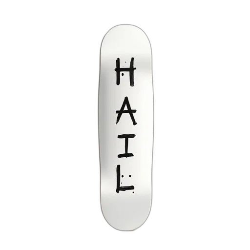 hat, white, skateboard, word transparent PNG cut-out