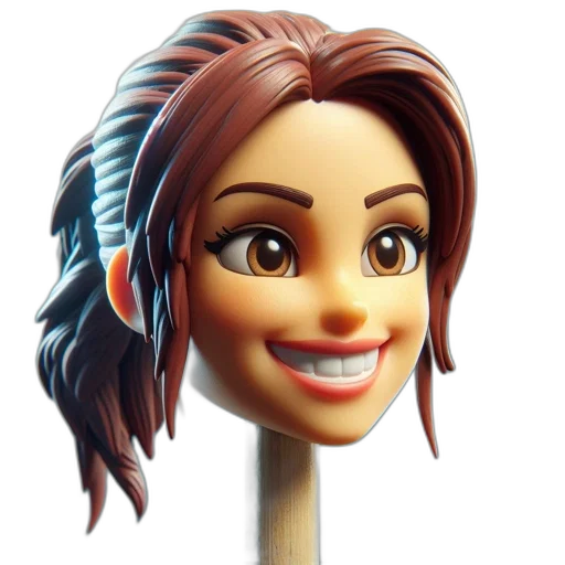 staff, face, hair, weapon transparent PNG cut-out