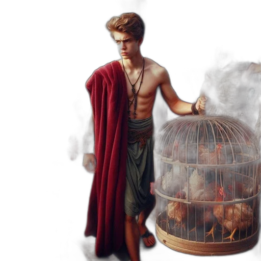 concept art, fantasy art, 3d render, photorealistic transparent PNG cut-out