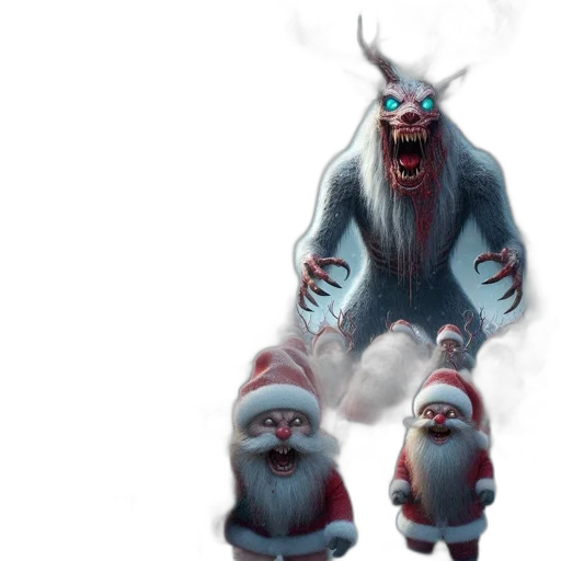 concept art, 3d render, fantasy art, winter transparent PNG cut-out