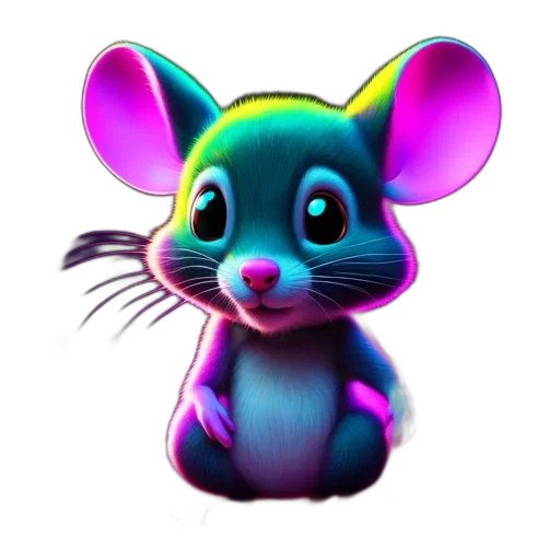 animal, creature, staff, 3d render transparent PNG cut-out