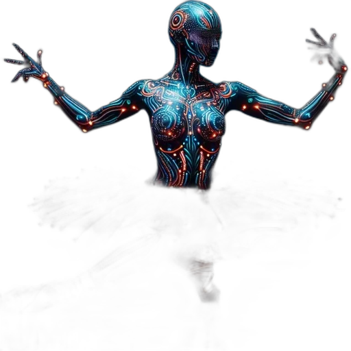 robot, creature, dress, mask transparent PNG cut-out