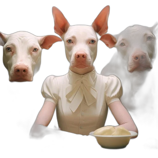food, animal, mask, creature transparent PNG cut-out
