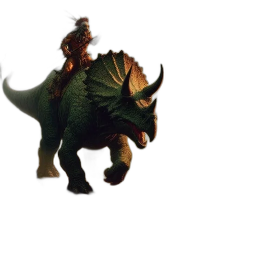 dragon, creature, animal, staff transparent PNG cut-out