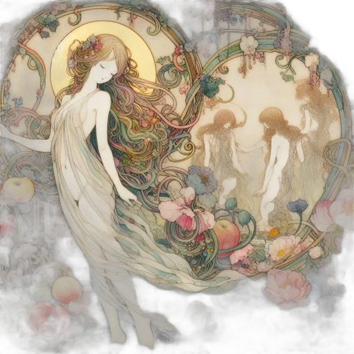 dragon, fantasy art, concept art, watercolor transparent PNG cut-out