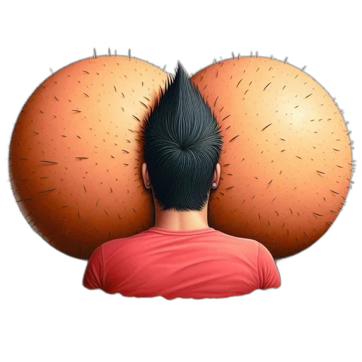 hair, crown, face, hat transparent PNG cut-out