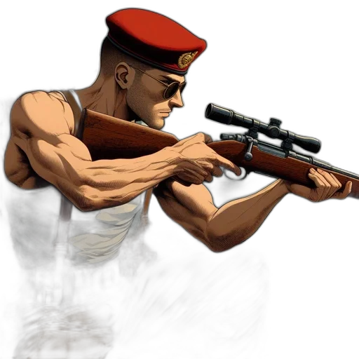 weapon, concept art, comic book art, photorealistic transparent PNG cut-out
