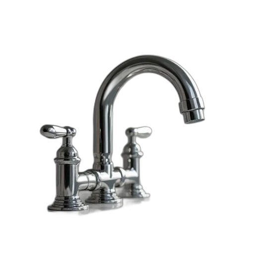 faucet, handle, two, centers transparent PNG cut-out