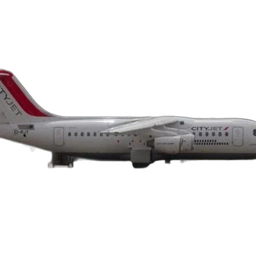 cityjet, airplane, parked, tarmac transparent PNG cut-out