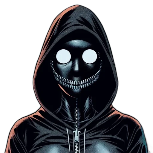 mask, jacket, face, robot transparent PNG cut-out