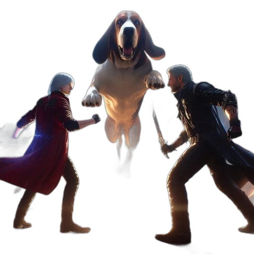 animal, creature, concept art, 3d render transparent PNG cut-out