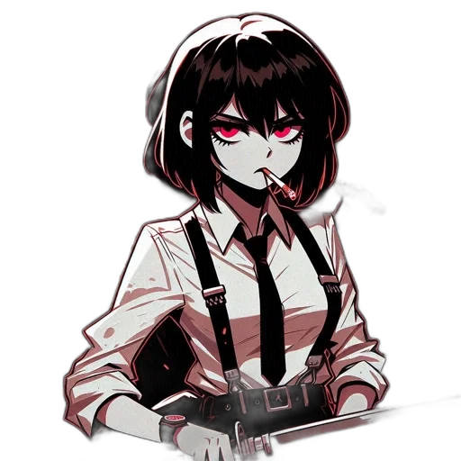 staff, jacket, weapon, robot transparent PNG cut-out