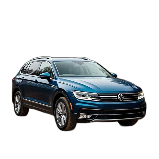 car, volkswagen, crosstour, blue transparent PNG cut-out