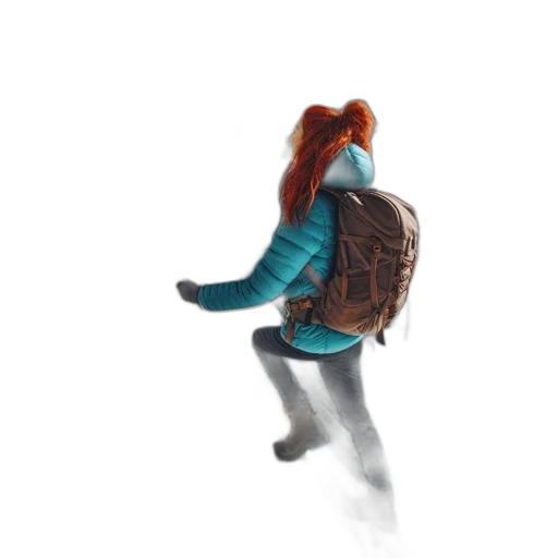 jacket, robot, staff, concept art transparent PNG cut-out