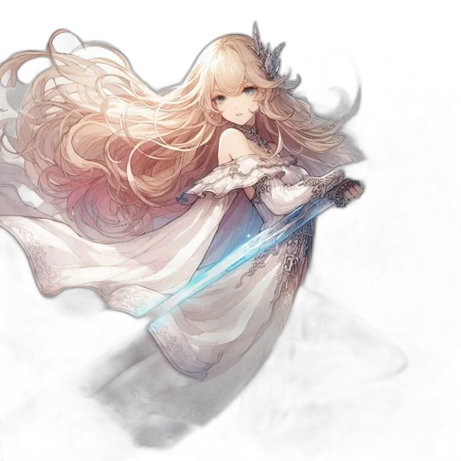 sword, dress, weapon, dragon transparent PNG cut-out