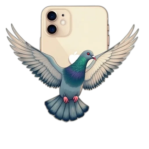 animal, jewelry, vaporwave, concept art transparent PNG cut-out