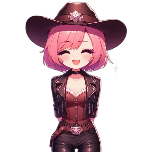 hat, jacket, weapon, staff transparent PNG cut-out