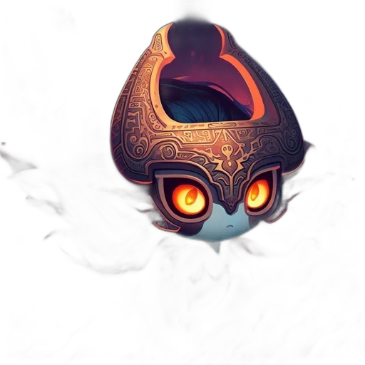 mask, crown, staff, hat transparent PNG cut-out