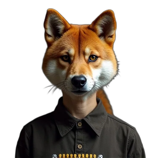 animal, staff, jacket, creature transparent PNG cut-out