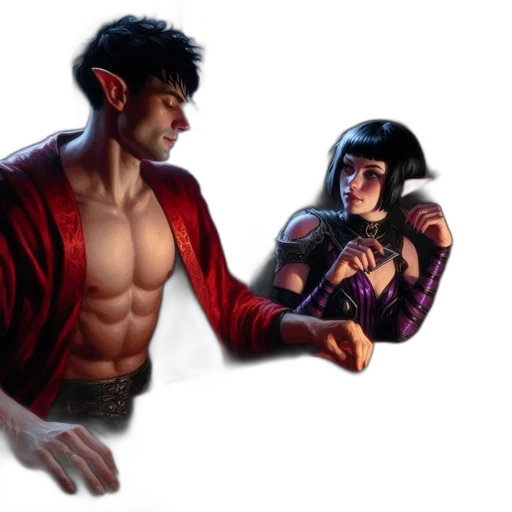 concept art, fantasy art, comic book art, 3d render transparent PNG cut-out