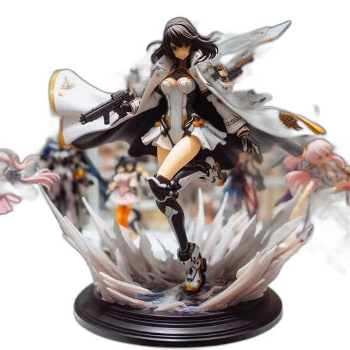 concept art, 3d render, fantasy art, figurine transparent PNG cut-out