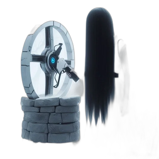 weapon, hair, sword, crown transparent PNG cut-out